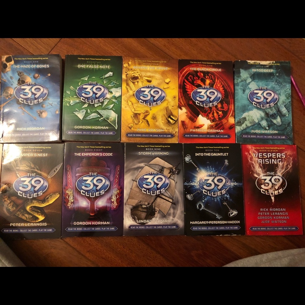 The 39 clues book series